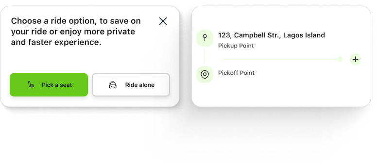 Pick-up and Drop-off