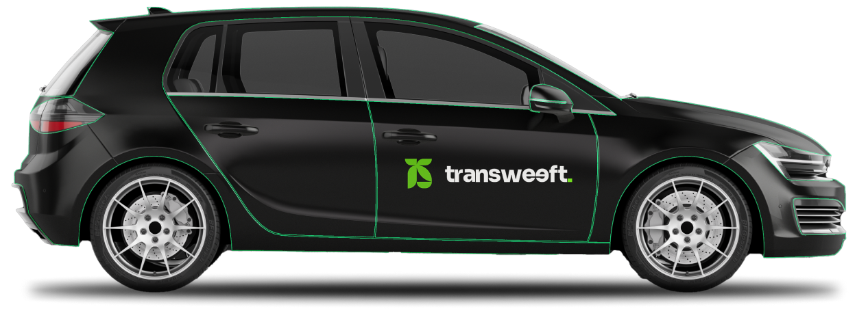 Transparent Taxi Cab